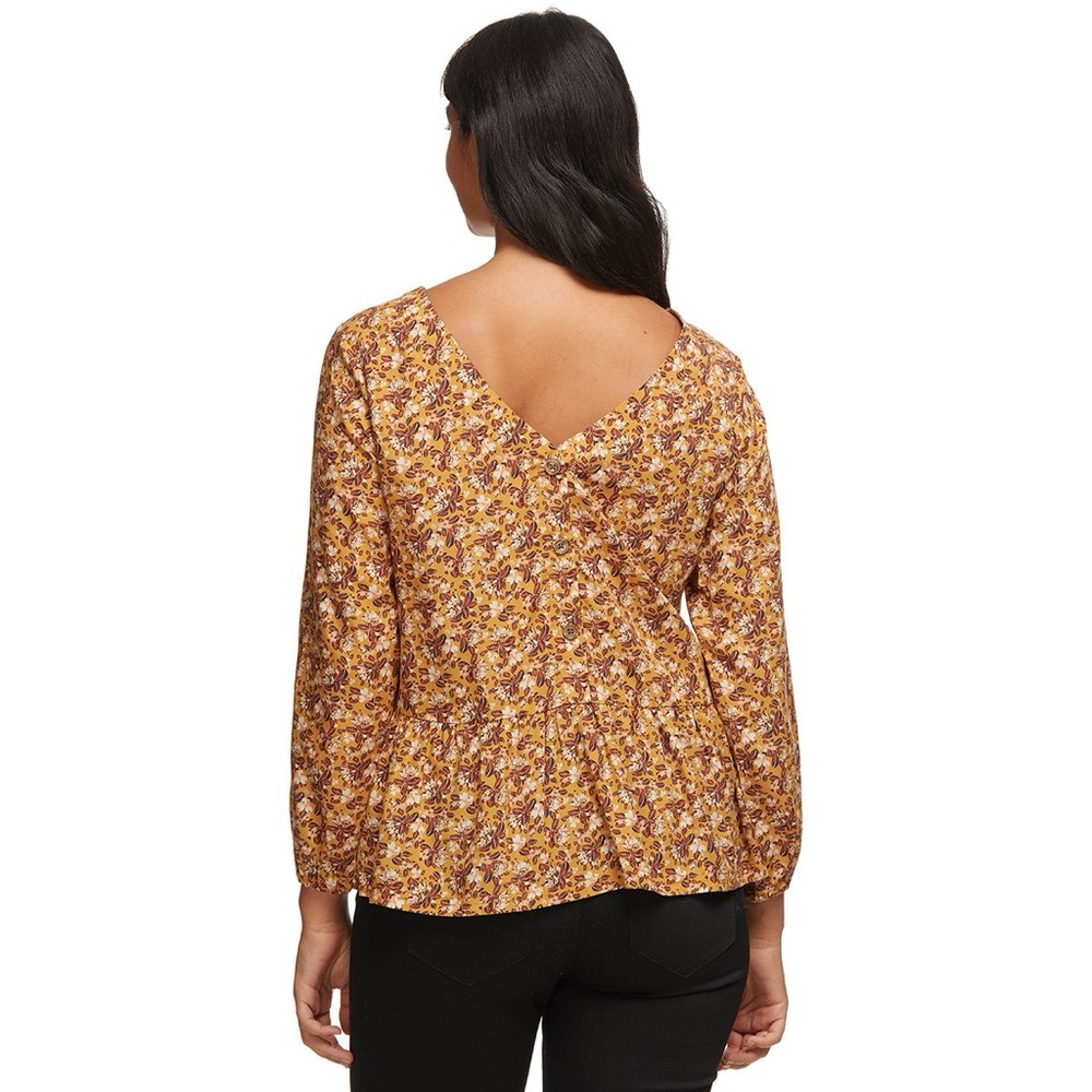 New Patagonia Shallow Moon Women's Floral Top Size XSmall - Picture 2 of 15